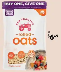 ALDI Red Tractor Rolled Oats offer