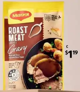 ALDI Maggi Roast Meat Flavoured Gravy offer