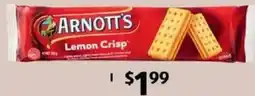 ALDI Arnott's Lemon Crisp offer