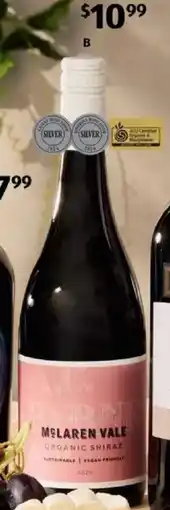ALDI A.C. Byrne & Co McLaren Vale Shiraz 2023 offer
