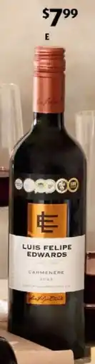 ALDI Luis Felipe Edwards Carménère 2023 offer