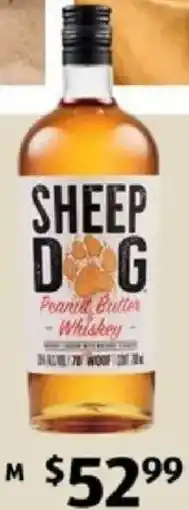 ALDI Sheep Dog Peanut Butter Whiskey offer