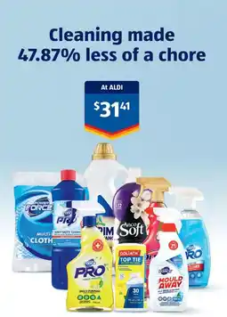 ALDI Cleaning made offer