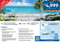 ALDI Tropical Nights and City Lights A Caribbean Journey from NYC offer