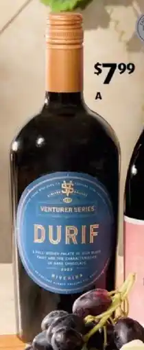 ALDI The Venturer Durif 2023 offer