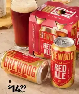 ALDI BrewDog Red Ale offer