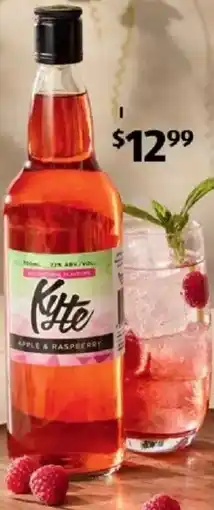 ALDI Kyte Raspberry and Apple Mixer offer