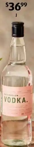 ALDI Inventum Distilling Watermelon Vodka offer