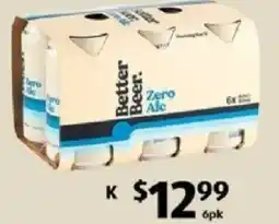 ALDI Better Beer Zero Alcohol Lager offer