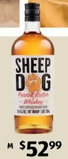 ALDI Sheep Dog Peanut Butter Whiskey offer