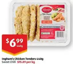 ALDI Ingham's Chicken Tenders offer