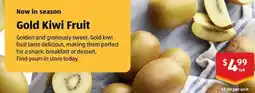 ALDI Gold Kiwi Fruit offer
