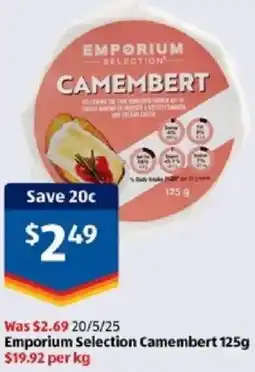 ALDI Emporium Selection Camembert offer