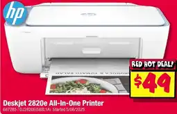 JB Hi-Fi hp Deskjet 2820e All-In-One Printer offer