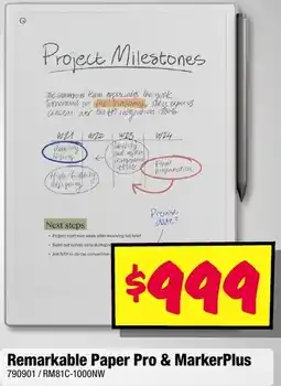 JB Hi-Fi Remarkable Paper Pro & MarkerPlus offer
