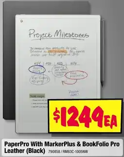 JB Hi-Fi PaperPro With MarkerPlus & BookFolio Pro Leather offer