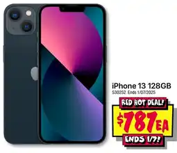 JB Hi-Fi iPhone 13 128GB offer