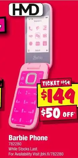 JB Hi-Fi Barbie Phone offer