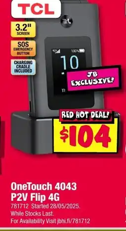 JB Hi-Fi OneTouch 4043 offer
