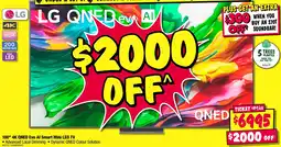 JB Hi-Fi 100" 4K QNED Evo Al Smart Mini LED TV offer