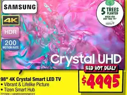 JB Hi-Fi 98" 4K Crystal Smart LED TV offer