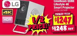 JB Hi-Fi CineBeam QUBE Lifestyle 4K Smart Projector offer
