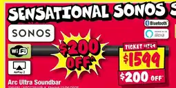 JB Hi-Fi Arc Ultra Soundbar offer