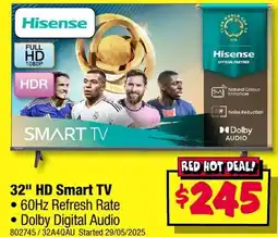 JB Hi-Fi 32" HD Smart TV offer