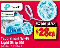 JB Hi-Fi Tapo Smart Wi-Fi Light Strip 5M offer