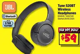 JB Hi-Fi Tune 520BT Wireless Headphones offer