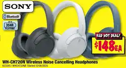 JB Hi-Fi WH-CH720N Wireless Noise Cancelling Headphones offer