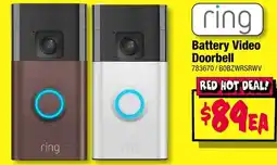 JB Hi-Fi Battery Video Doorbell offer
