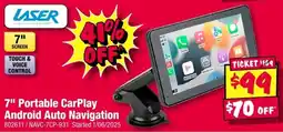 JB Hi-Fi 7" Portable CarPlay Android Auto Navigation offer