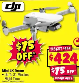 JB Hi-Fi Mini 4K Drone offer