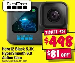 JB Hi-Fi Hero12 Black 5.3K HyperSmooth 6.0 Action Cam offer