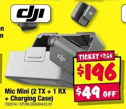 JB Hi-Fi Mic Mini (2 TX + 1 RX + Charging Case) offer