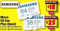 JB Hi-Fi Micro SD Evo Plus (Gen2) offer