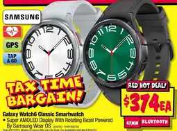 JB Hi-Fi Galaxy Watch6 Classic Smartwatch offer