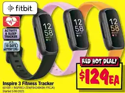 JB Hi-Fi Inspire 3 Fitness Tracker offer