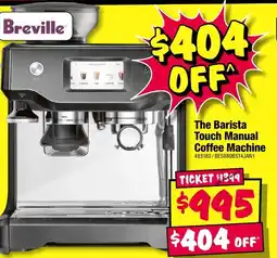 JB Hi-Fi The Barista Touch Manual Coffee Machine offer