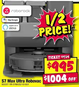 JB Hi-Fi $7 Max Ultra Robovac offer