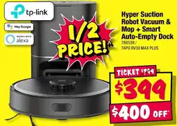 JB Hi-Fi Hyper Suction Robot Vacuum & Mop + Smart Auto-Empty Dock offer