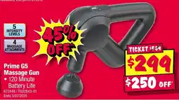 JB Hi-Fi Prime G5 Massage Gun offer
