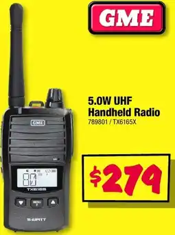 JB Hi-Fi 5.0W UHF Handheld Radio offer