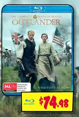 JB Hi-Fi THE COMPLETE SEVENTH SEASON OUTLANDER offer