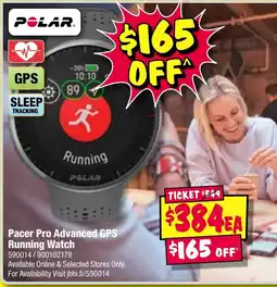 JB Hi-Fi Pacer Pro Advanced GPS Running Watch offer