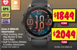 JB Hi-Fi Fenix 8 AMOLED Smartwatch offer