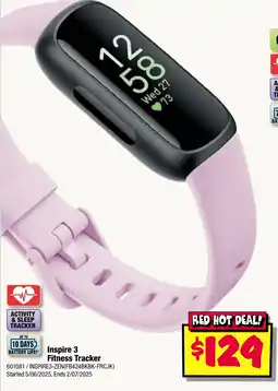 JB Hi-Fi Inspire 3 Fitness Tracker offer