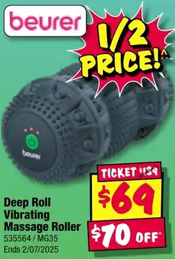 JB Hi-Fi Deep Roll Vibrating Massage Roller offer