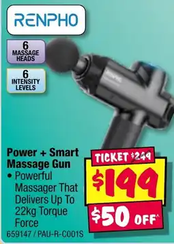 JB Hi-Fi Power + Smart Massage Gun offer
